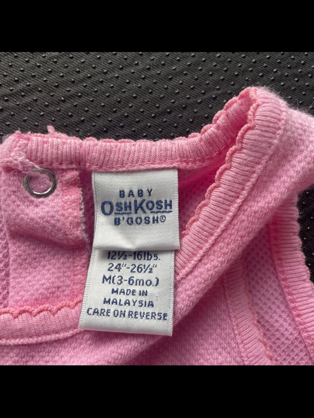 OshKosh B'gosh Pink Embroidered Pocket Dress